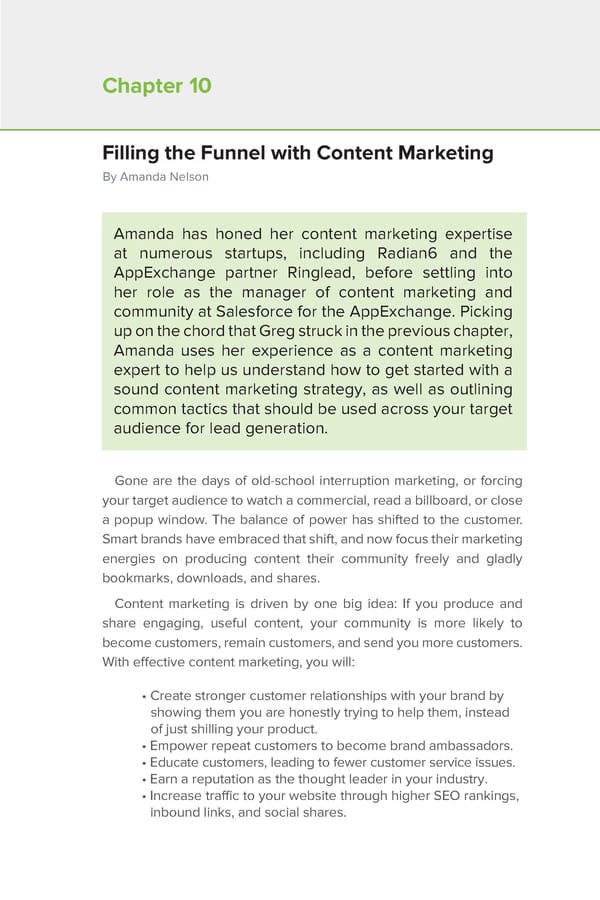 Filling the Funnel with Content Marketing - Page 2