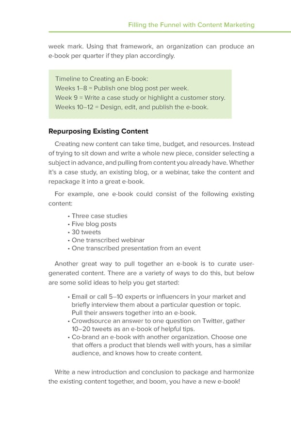 Filling the Funnel with Content Marketing - Page 6