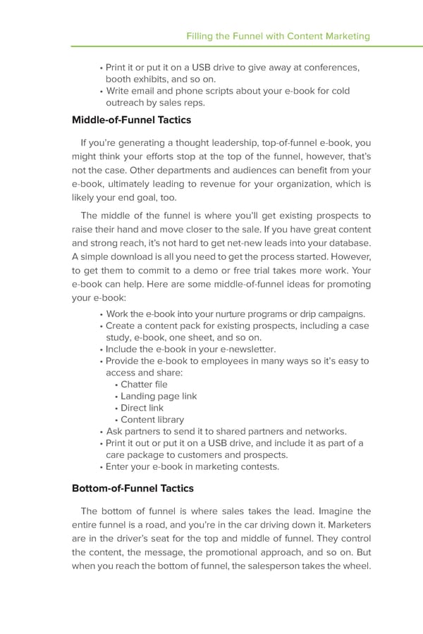 Filling the Funnel with Content Marketing - Page 8