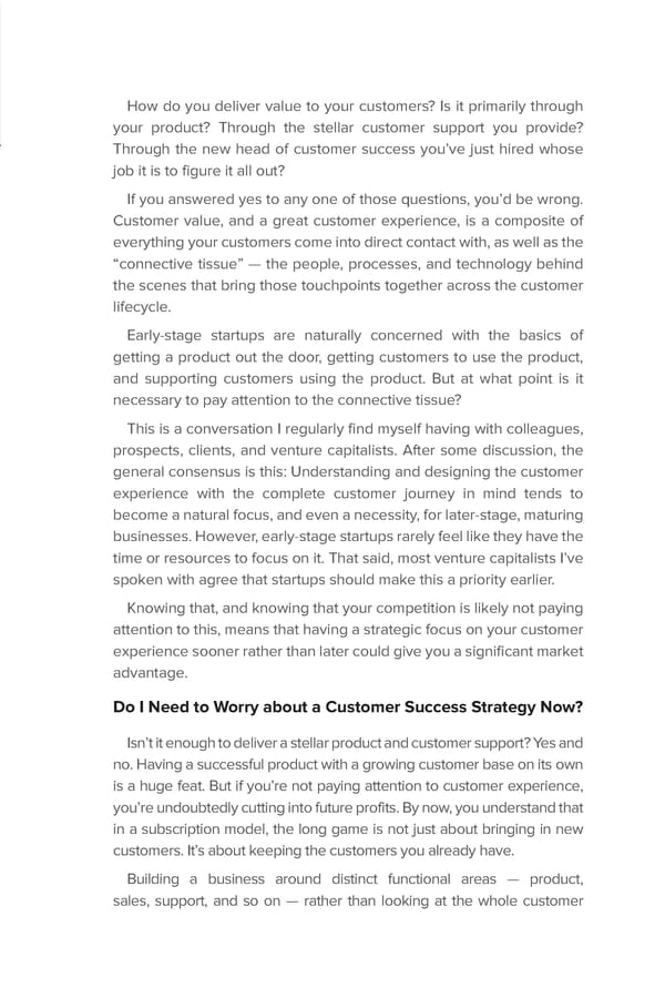 Customer Experience and Success - Page 3