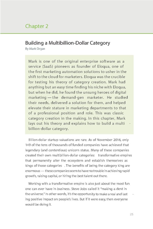 Building a Multibillion-Dollar Category - Page 2