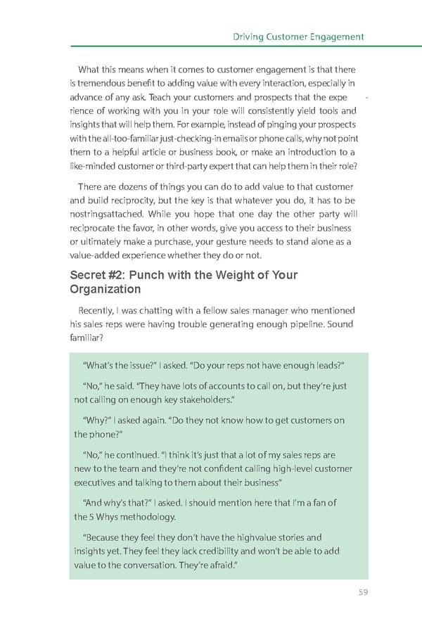 Driving Customer Engagement - Page 7