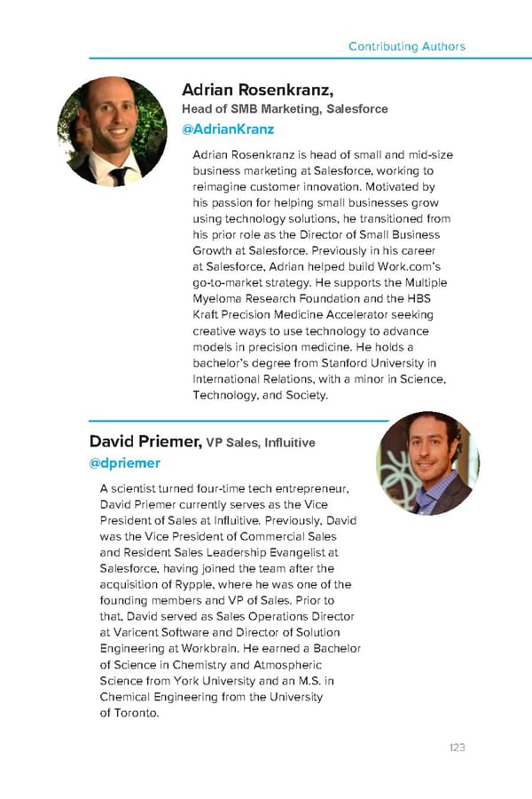 Contributing Authors & About Salesforce for Startups - Page 5